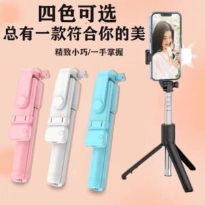 Selfie stick with light