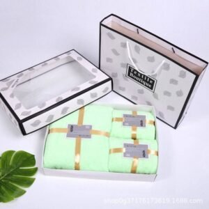 3 in 1 towel with box