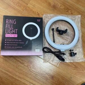 10 inches ringlight with tripod stand
