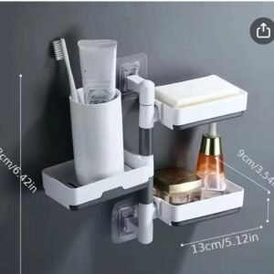 3-step soap rack