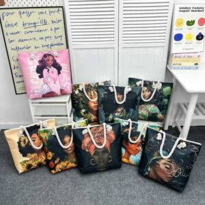 Facial tote bag