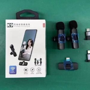 Double wireless mic for all phones
