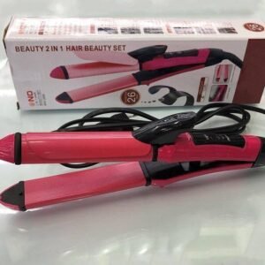 2 in 1 Hair straightener