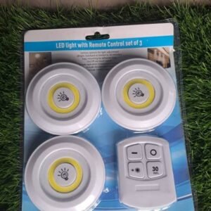 LED cabinet light with remote