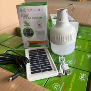 Bulb with Solar Panel