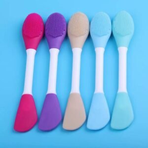 Two in one facial brush